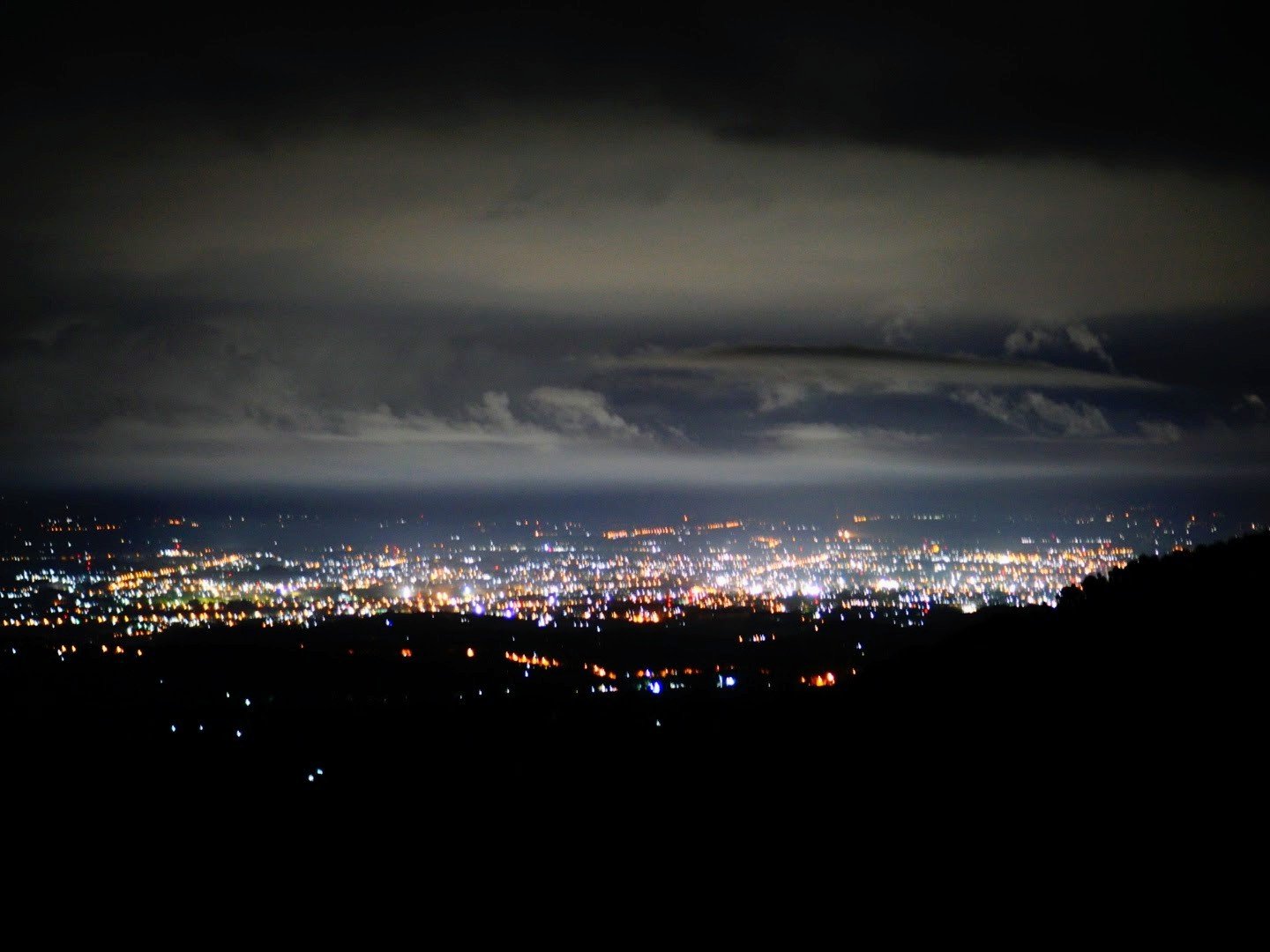 View Lanscap Malam Puncak Selo Bonang