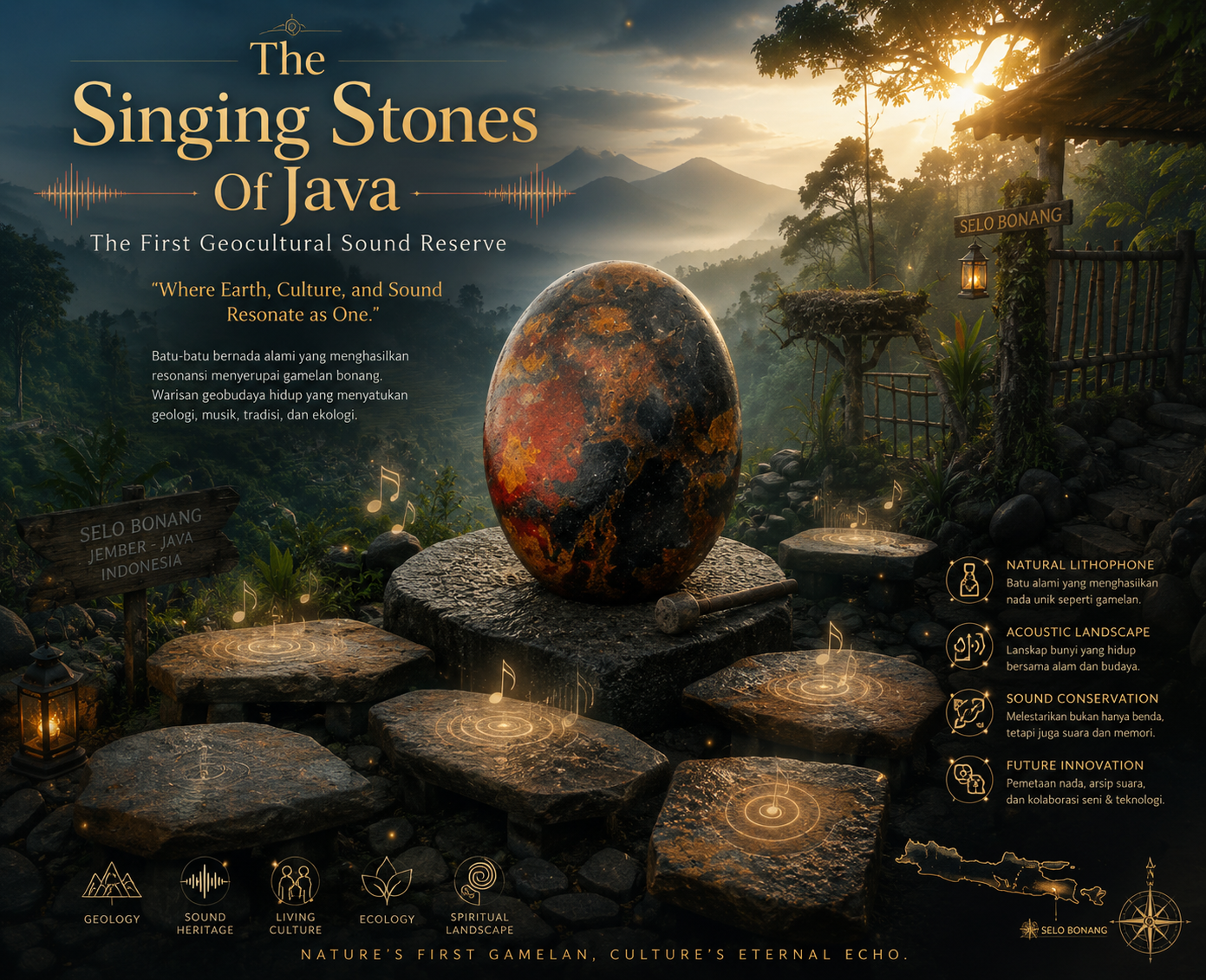 Selo Bonang : The Singing Stones Of Java