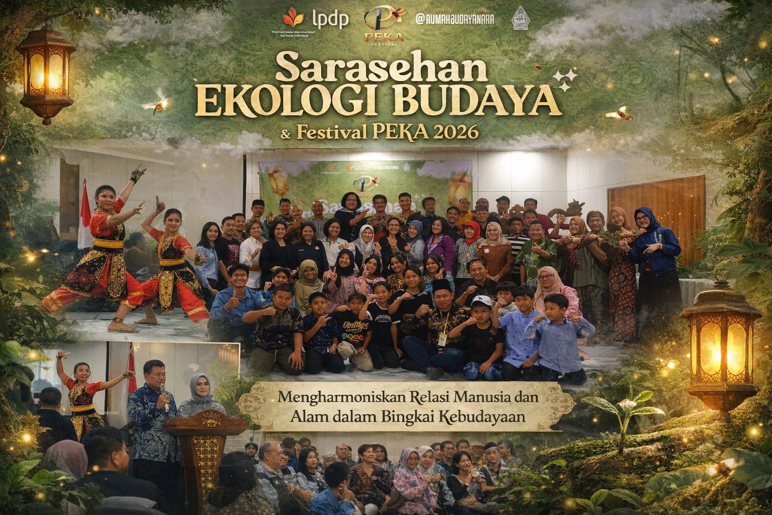 Sarasehan Ekologi Budaya: Membaca Ulang Peradaban dari Cahaya Kunang-Kunang