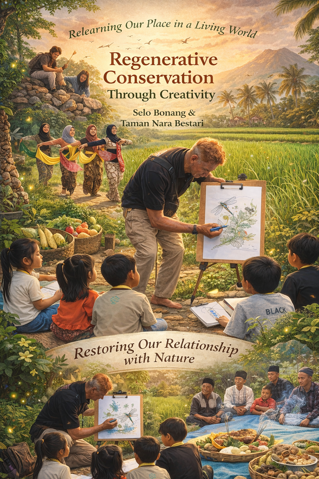 Restoring Relationships: From Extractive Landscapes to Living Ecosystems at Selo Bonang and Taman Nara Bestari