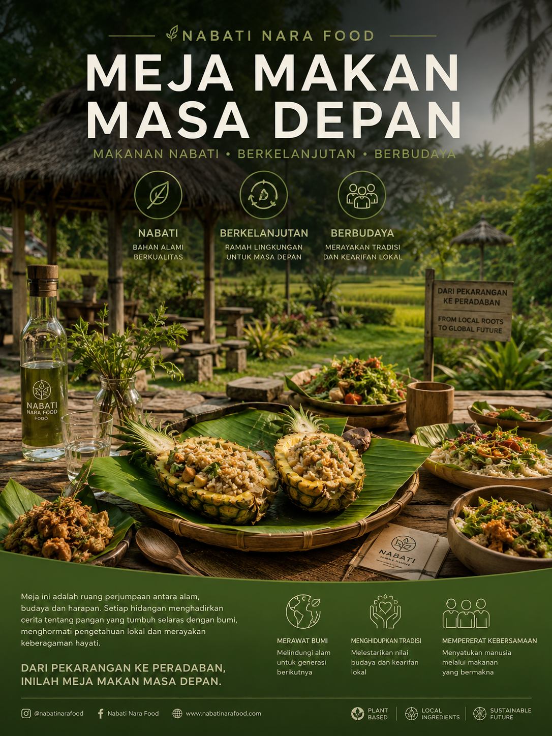 NARA FOOD GARDEN: MEJA MAKAN MASA DEPAN